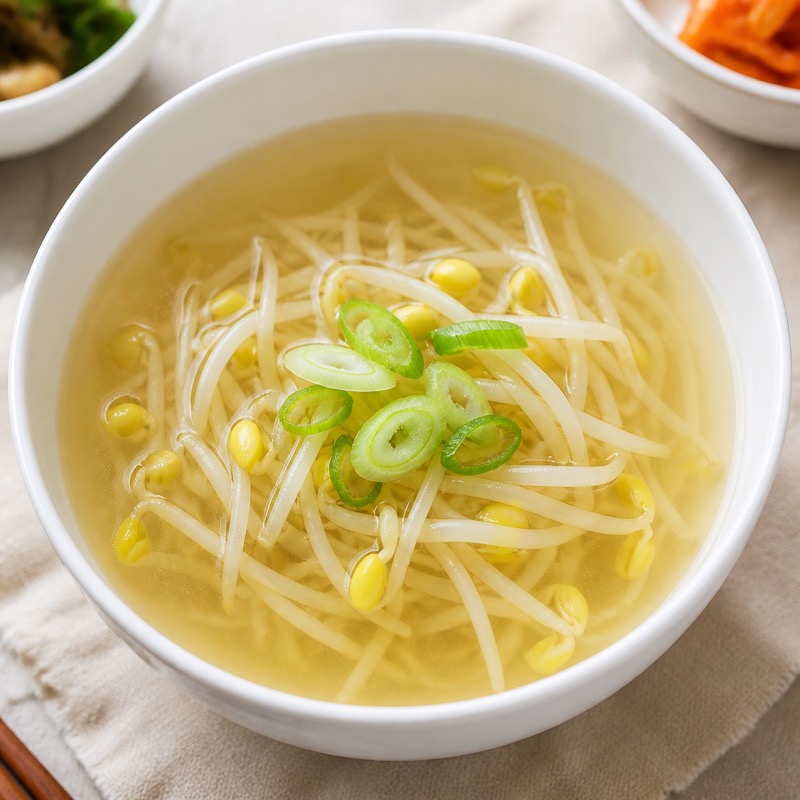 [꼬륵] 콩나물국