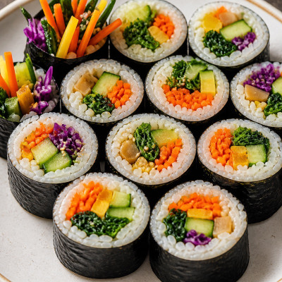 [꼬륵] 비건 김밥